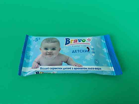 Влажная салфетка  15 шт 