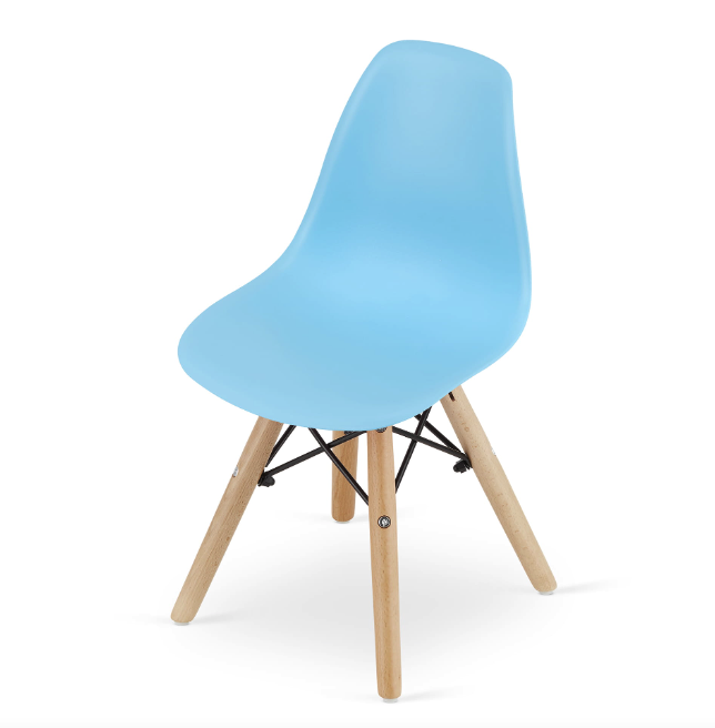 Дитячий стільчик Leobert Zubi зі спинкою блакитний Київ - фото 4