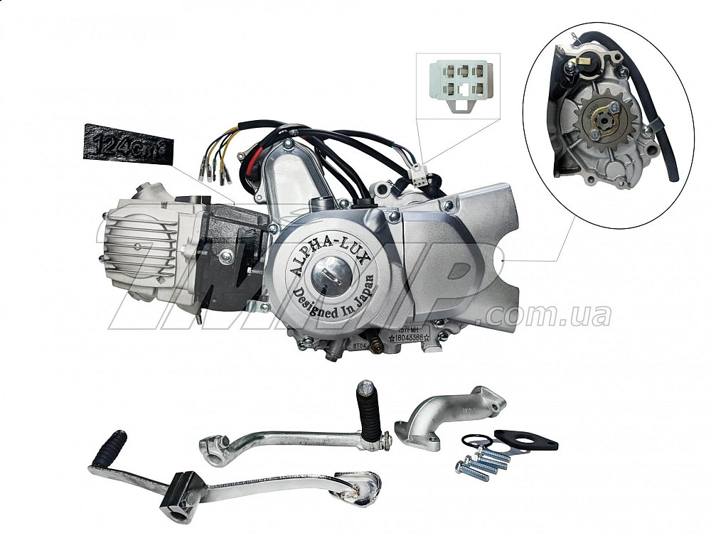 Двигун Delta 125cc (МКПП 153 FMI) (Слонік) EVO Киев - изображение 1