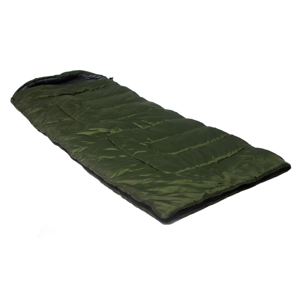 Спальний мішок тактичний OBBA для військових та армії ЗСУ, Спальник-кокон армійський на температуру -10, Зелений Кам'янець-Подільський - фото 6