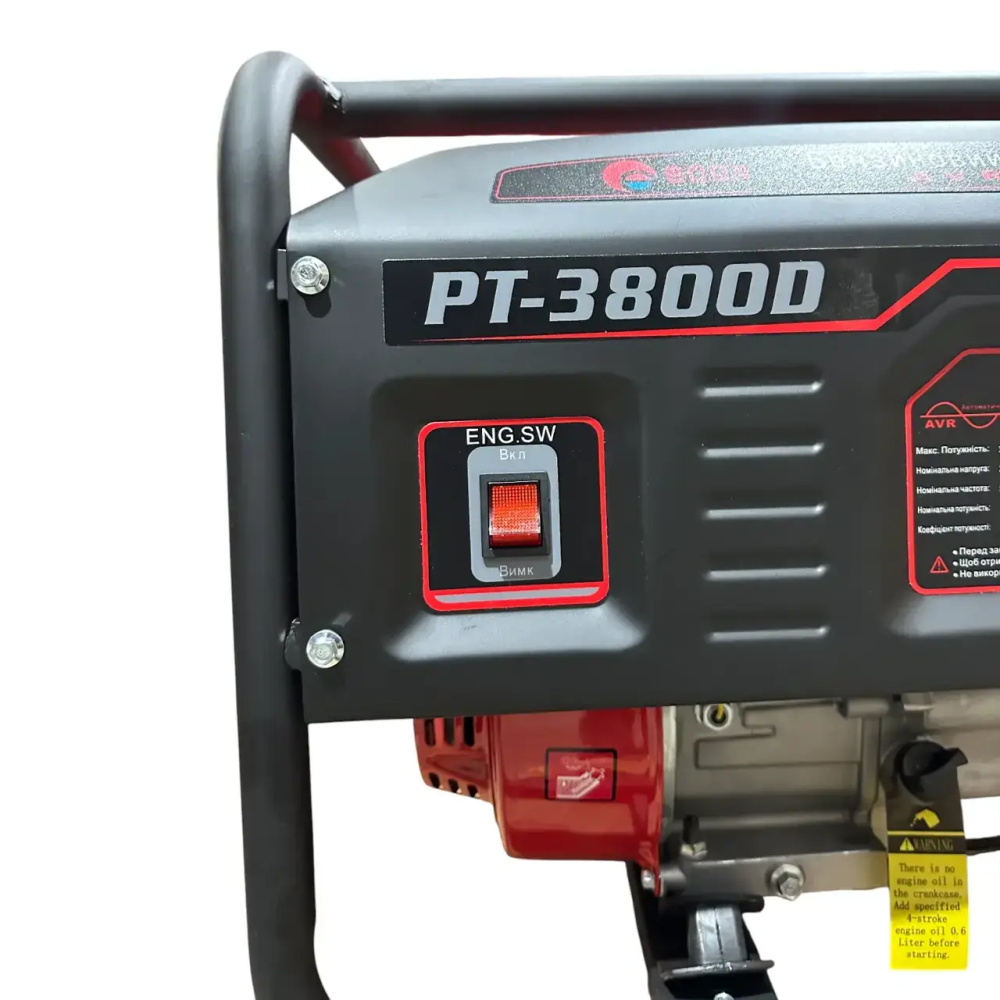 Бензогенератор Edon PT-3800D 2.8/3.0 кВт 220В, медная обмотка, AVR Киев - изображение 6