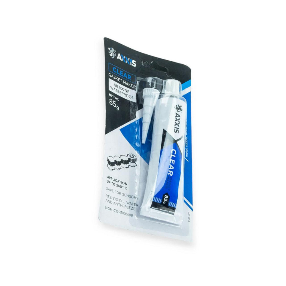 Герметик AXXIS 85 г большой, прозрачный Мукачево - изображение 1