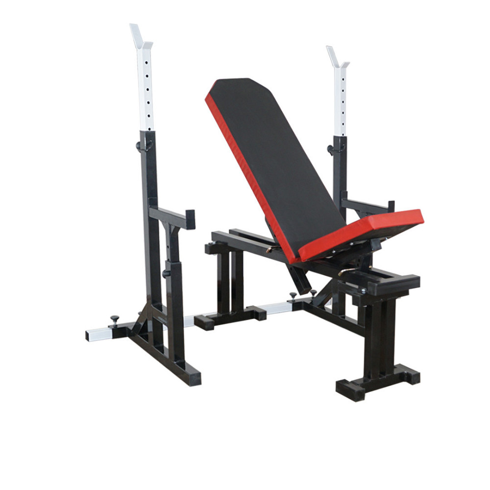 Лавка для жиму регульована 40 на 40 мм + Стійки зі страхувальними упорами 40 на 40 мм Київ - фото 2