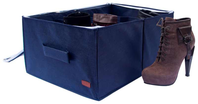 Органайзер для хранения демисезонной обуви на 4 пары Jns-O-4 (Синий) Сумы - изображение 1