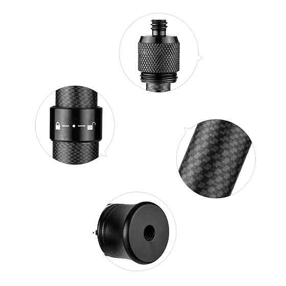 Монопод невидимий для Insta360 карбоновий 39-150см AC Prof IN-X3-17 Київ