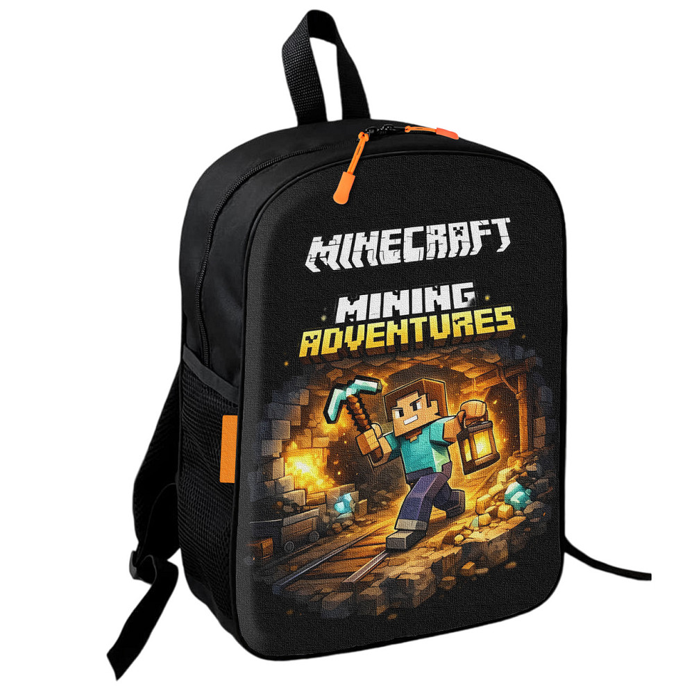 Рюкзак шкільний дитячий Minecraft Кріпер 36х27 см підлітковий для хлопчика, дівчинки (4720) Київ - фото 1