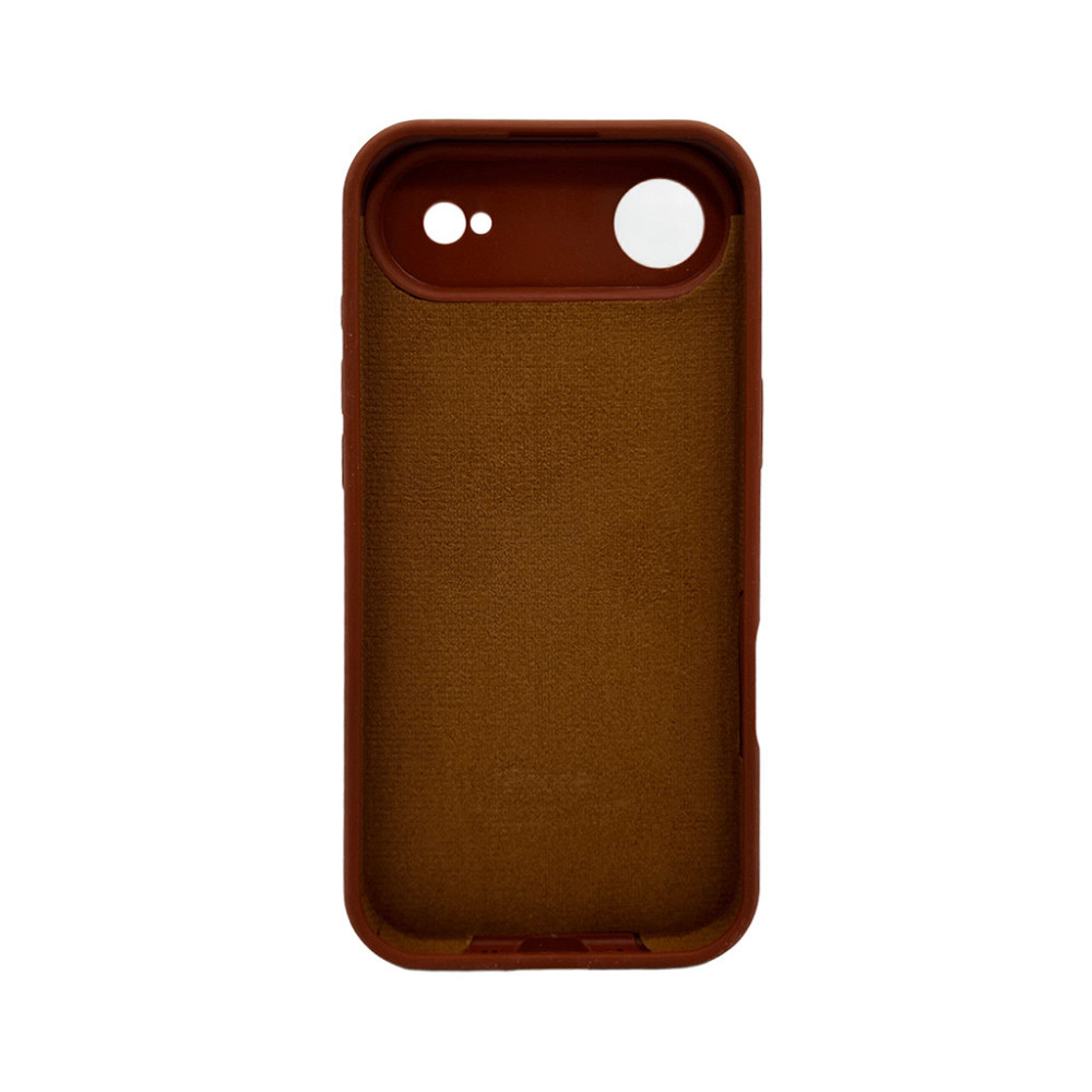 Чохол для смартфона Silicone Full Case AA Camera Protect for Apple iPhone 17 Air 42,Saddle Brown Київ - фото 3