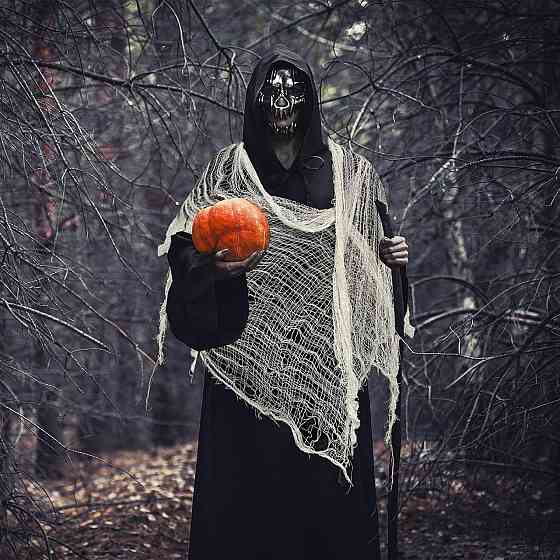 Ткань на Хэллоуин 1 штука 180 на 80 см белый Киев