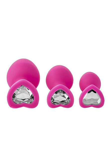 Набор анальных пробок Dream Toys FLIRTS PINK Sex Aura Киев - изображение 8