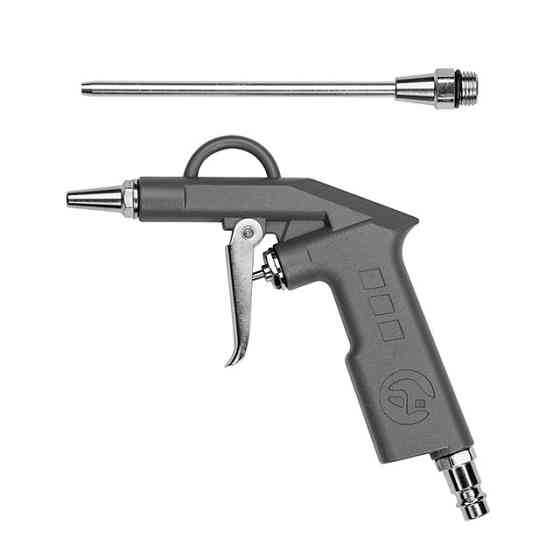 Пистолет продувочный, насадка: 25, 120 мм INTERTOOL PT-0804 Киев