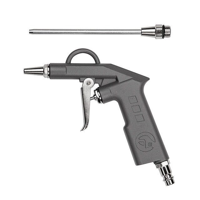 Пистолет продувочный, насадка: 25, 120 мм INTERTOOL PT-0804 Киев - изображение 1