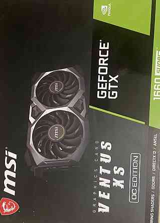 Відеокарта MSI GEFORCE GTX 1660 super Киев