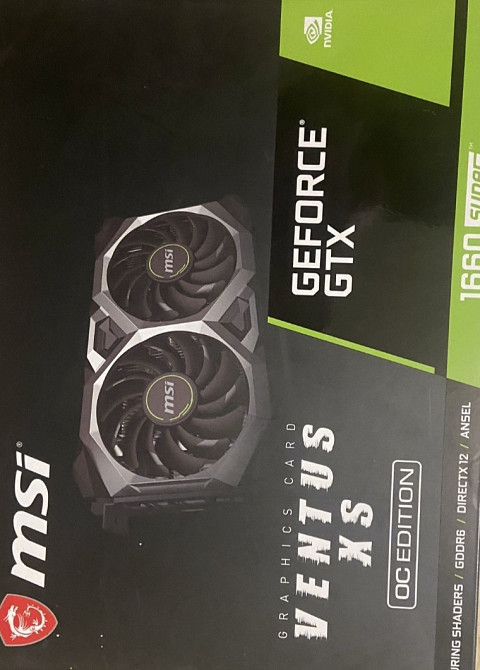 Відеокарта MSI GEFORCE GTX 1660 super Киев - изображение 4