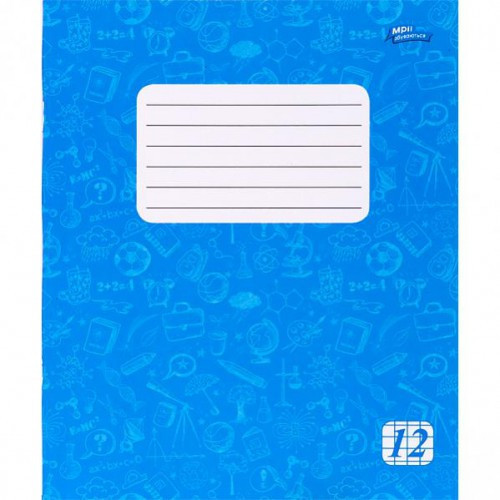 Шкільний зошит у клітку 12 аркушів Київ - фото 2