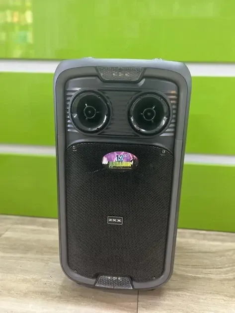 2 микрофона переносна колонка блютус эквалайзер ZXX-1290  FM-приемник Одесса - изображение 6