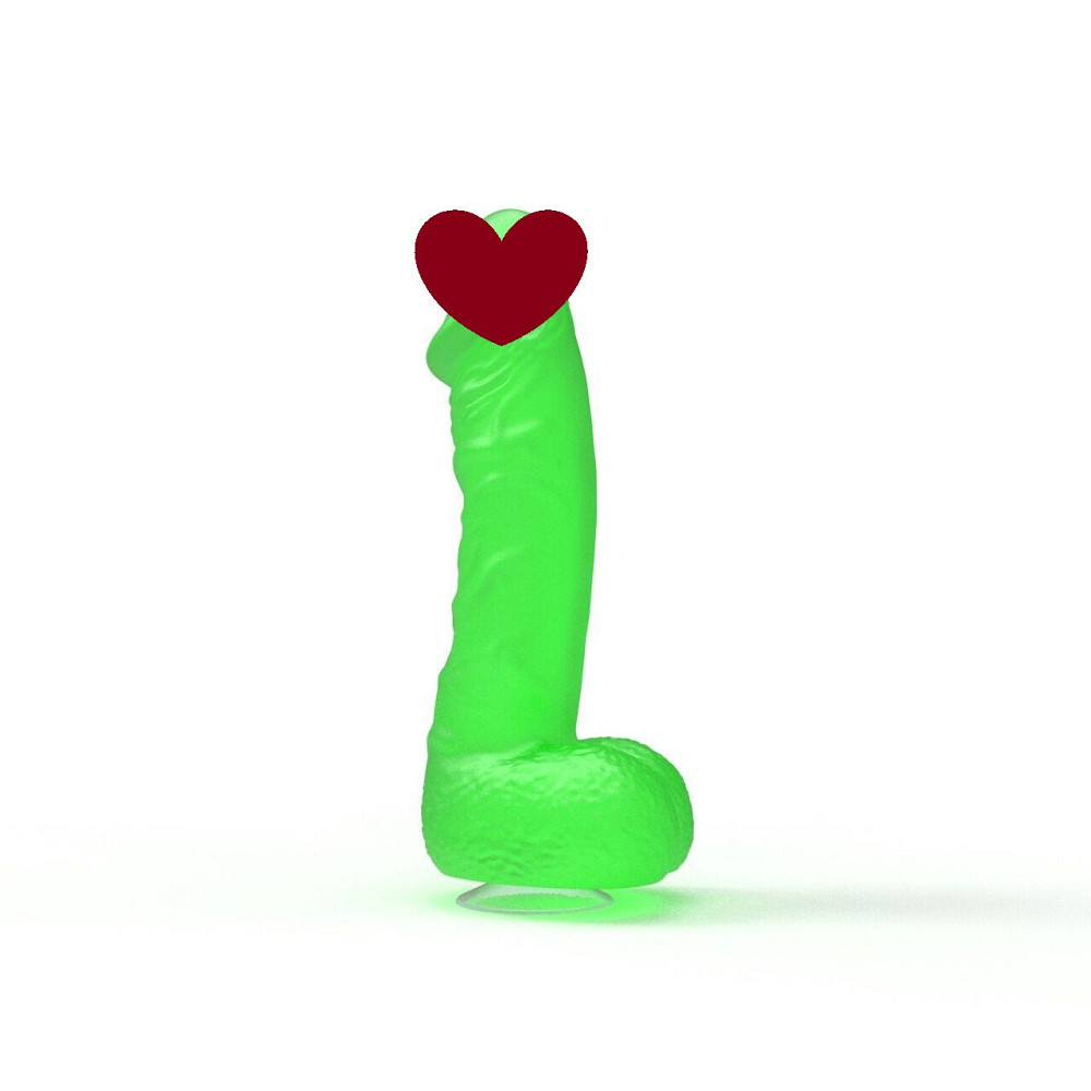 Крафтовое мыло-член с присоской Pure Bliss MINI Green, натуральное Sex Aura Киев - изображение 1