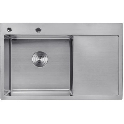 Мойка кухонная Kroner Geburstet-7849LHM (CV025275) Винница - изображение 6