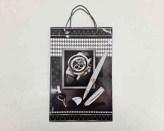 Великий паперовий пакет вертикальний 25/37/8 (артBV-217) (12 шт.) Харків