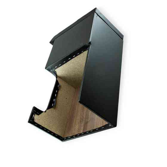 Підлокітник vw t5 1+1 чорний з вишивкою (шкірозамінник) Мукачево