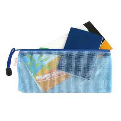 Папка на молнии Axent transparent, assorted colors (1408-00-А) Винница
