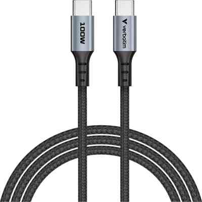 Дата кабель USB-C to USB-C 1.2m 60W black Verbatim (31845) Винница