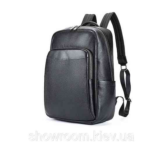 Чоловічий шкіряний зручний рюкзак Leather Collection (8486) Київ