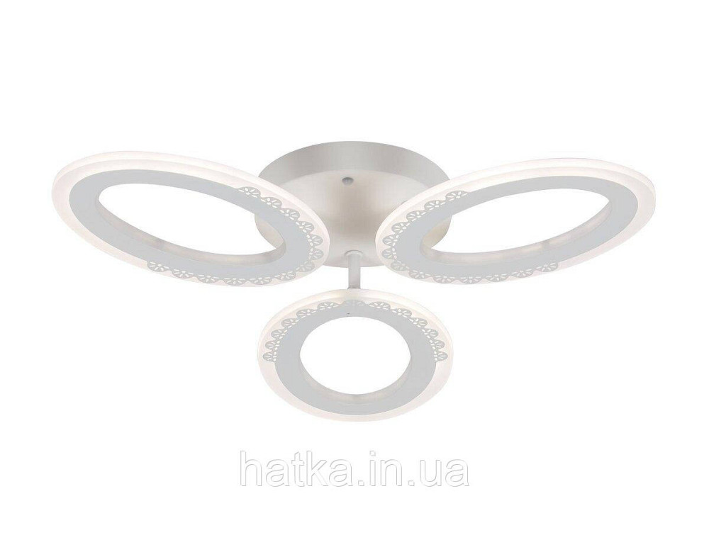 Світлодіодна люстра VALESO G 2702/3 Білий 48W Київ - фото 1