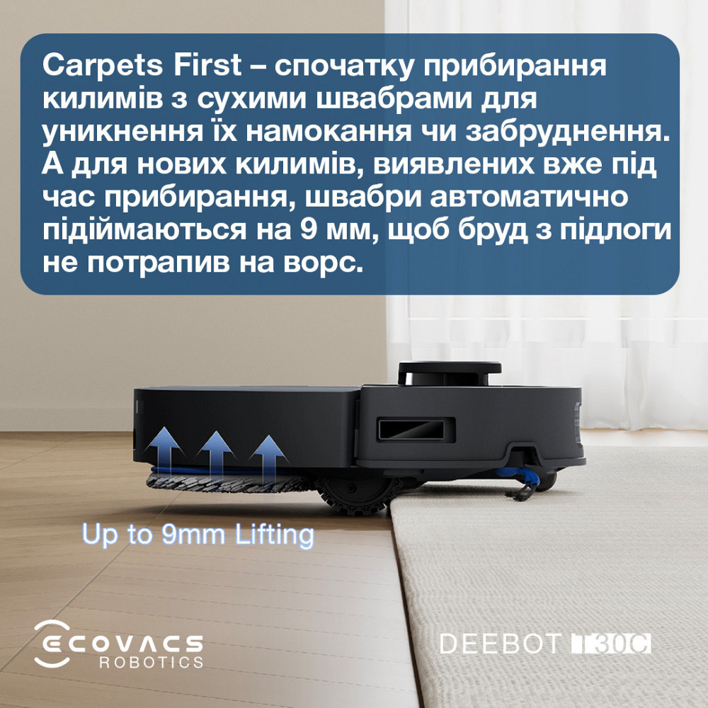 Робот-пилосос Ecovacs Deebot T30C Black (DLX71) ( 15171 ) Харків - фото 17