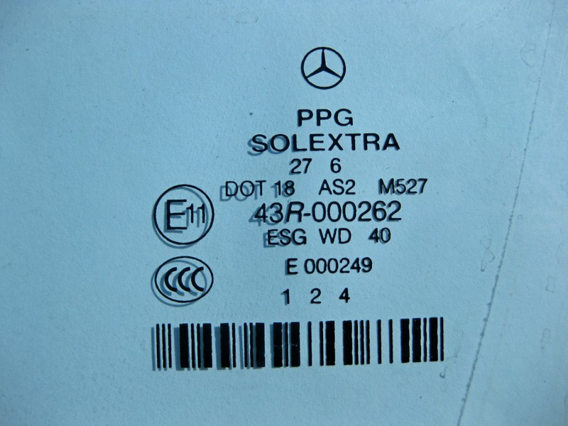 Mercedes-Benz  A2117250310 43R-000262 Скло синє передніх лівих дверей E-Class W211 avantgarde Одеса - фото 2