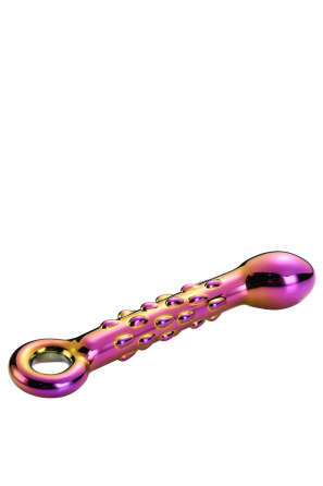 Dt21833 скляний фалоімітатор Dream Toys GLAMOUR GLASS RIBBED G-SPOT DILDO Sex Aura Київ
