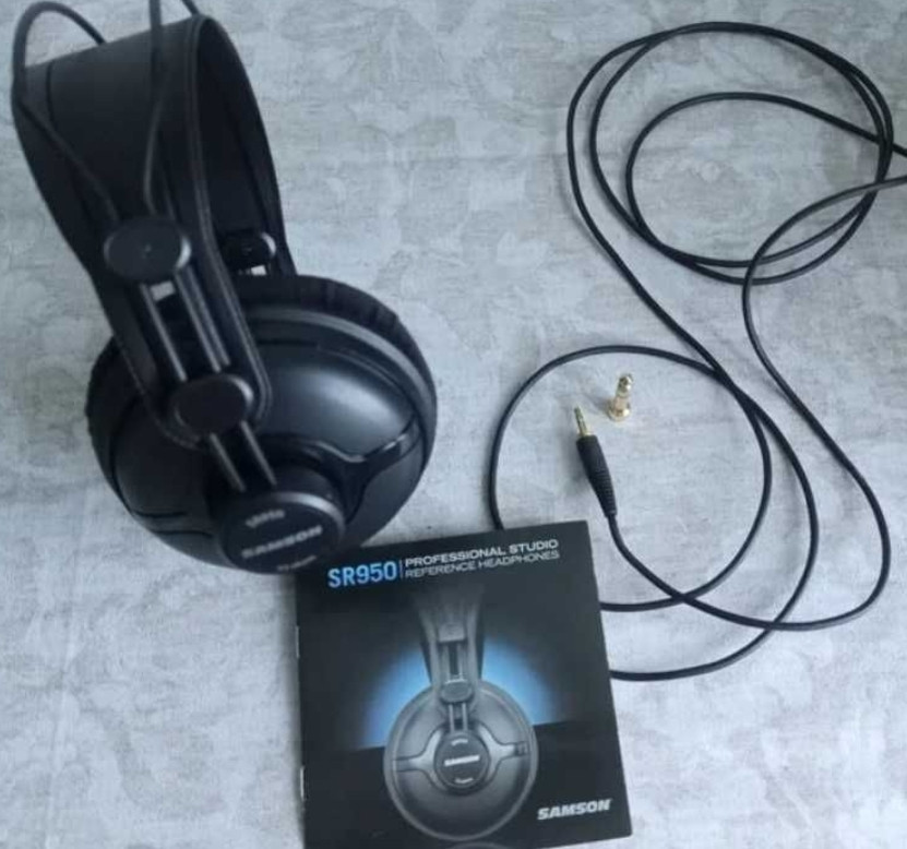 Професійні студійні закриті навушники samson sr950 Харків - фото 1