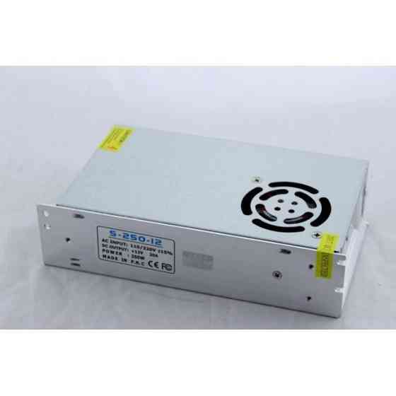 Импульсный блок питания 12V 30A METAL  220В IP20 215х115х50мм Одесса
