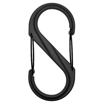 Карабин туристический Nite ize Plastic Carb S Biner Size 10 NI678 All Black (4823082709496) Винница - изображение 1