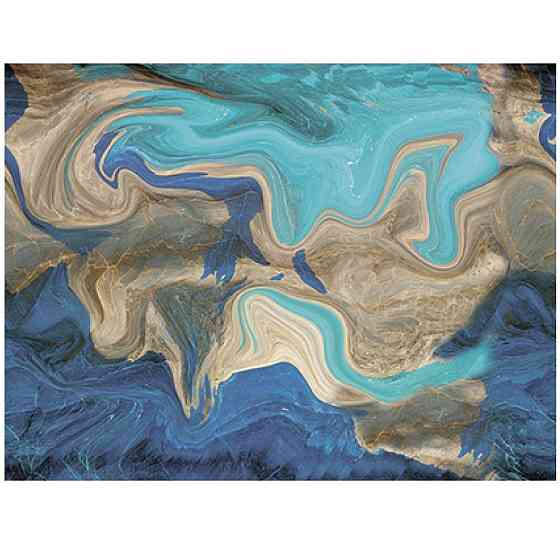 Самоклеюча вінілова плитка набір (6 рулонів) 3600х2800х2мм Блакитний SW-00001449 Київ