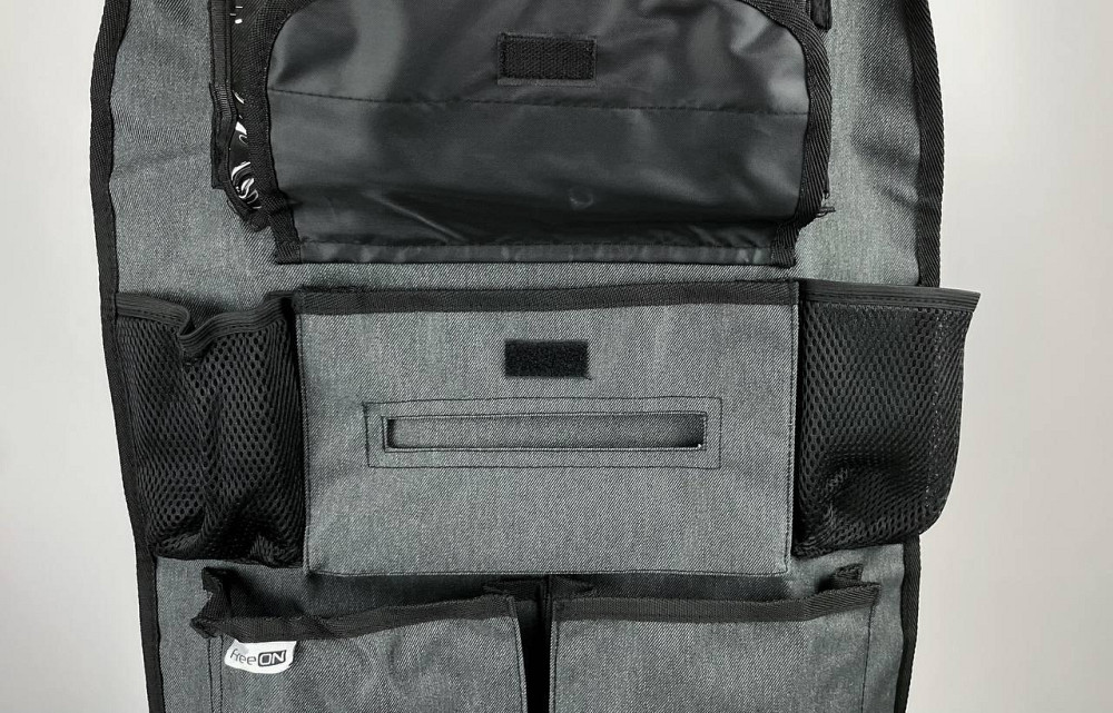 Органайзер для автомобільного сидіння Deluxe FreeON, black Киев - изображение 7