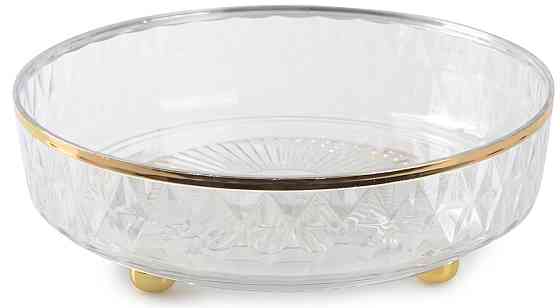 Блюдо LED Twist Clear Gold (6983962) Киев