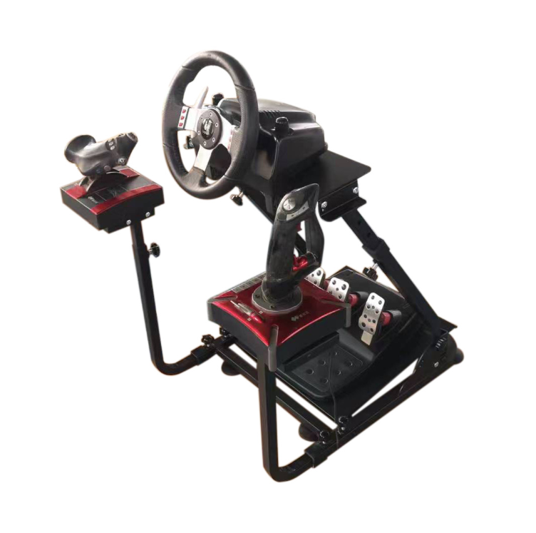 Стойка для игрового руля, педалей, КПП и джойстиков авиасимуляторов Logitech, Thrustmaster, PXN, Fanatec Кременчуг - изображение 4