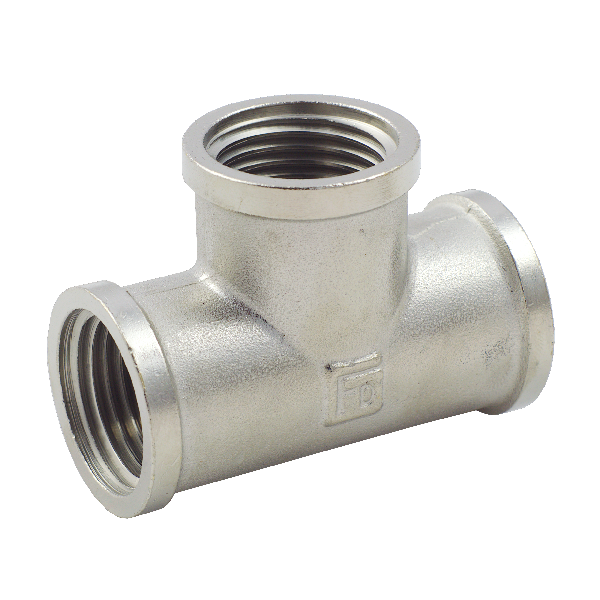 Трійник 3/4'' внутр/внутр/внутр нікель Харків - фото 2