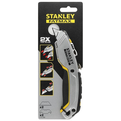 Ніж монтажний Stanley FatMax Xtreme з двома висувними лезами, L=180мм. (0-10-789) Вінниця - фото 7