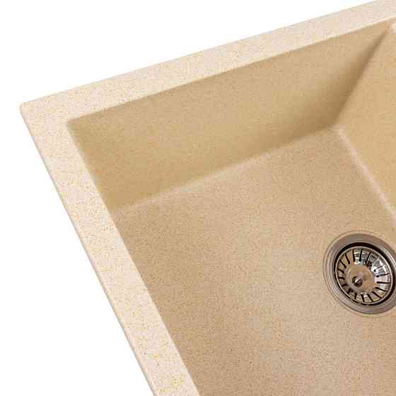 PLATINUM Гранітна мийка для кухні Platinum 7950 Selena матова Пісок Київ