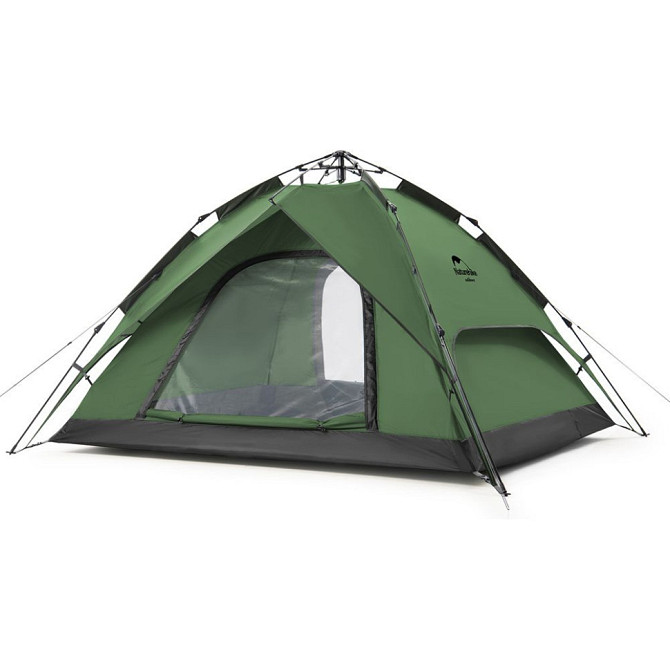 Четырехместная автоматическая палатка Naturehike NH21ZP008 (Темно-зеленая) Винница - изображение 1