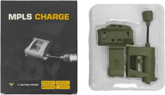 Тактичний ліхтарик на шолом із кріпленням MPLS CHARGE Київ