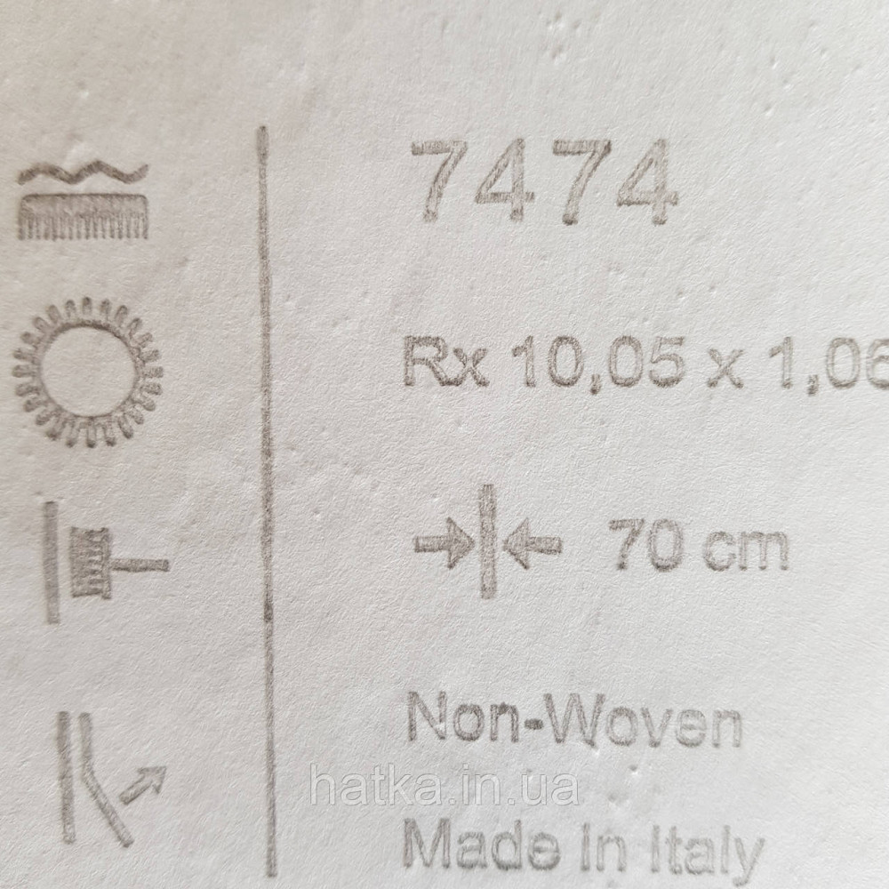 Шпалери метрові вінілові на флізелін 24 Carati Cristiana Masi під штукатурку структурні бежеві з золотистим Київ - фото 4