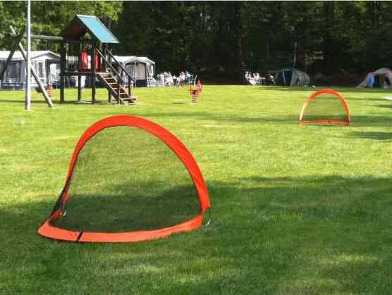 Футбольні ворота Exit Flex 120 х 80 см 2 шт помаранчеві Київ