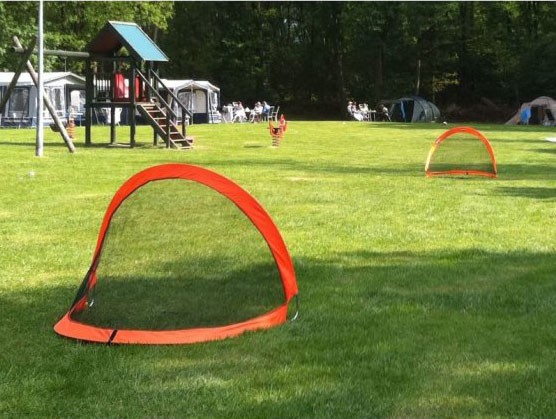 Футбольні ворота Exit Flex 120 х 80 см 2 шт помаранчеві Київ - фото 5