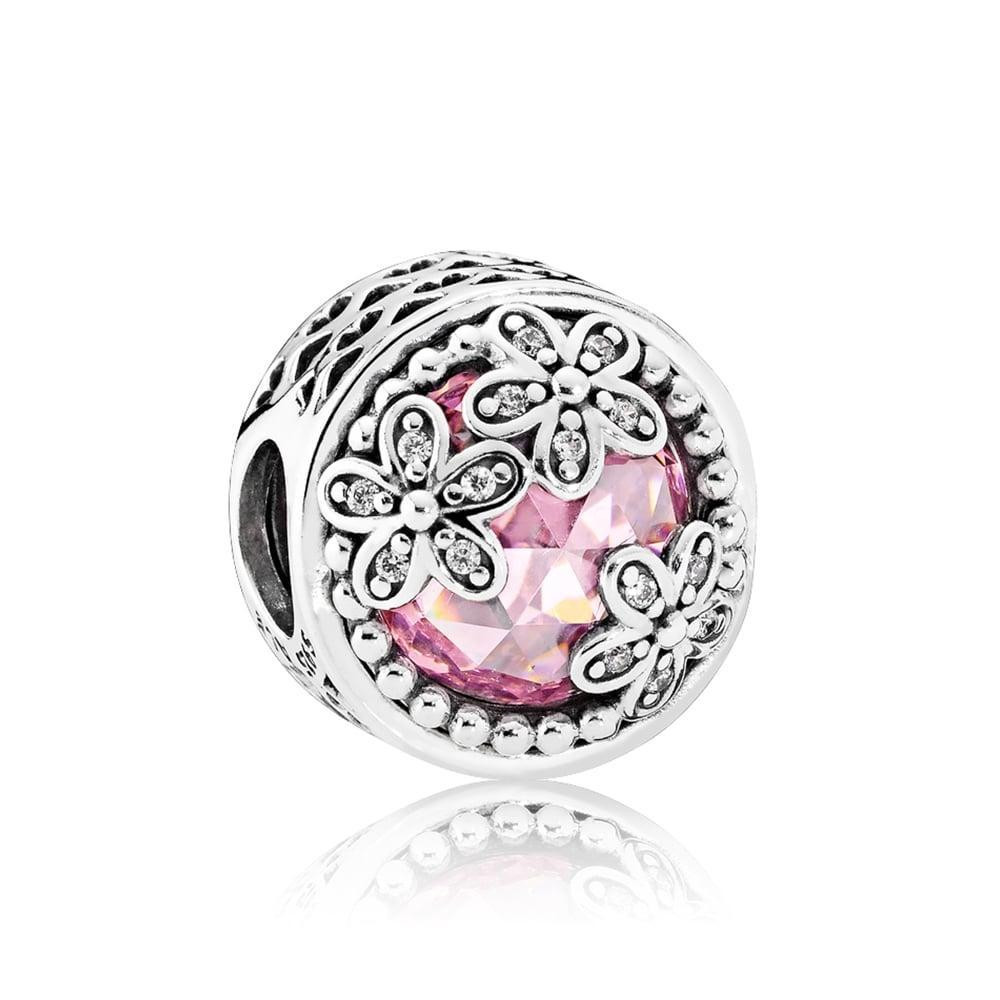 Срібна намистина Пандора  "Поляна маргариток" 792055PCZ MasterSem Київ - фото 1