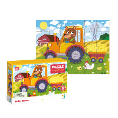 Пазл DoDo Ведмедик-тракторист, 30 елементів (300371) Вінниця - фото 2