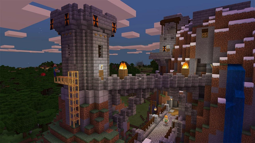 Игра Nintendo Minecraft Nintendo Switch картридж Mario Mash-up Pack немецкий язык 6+ до 8 онлайн/4 локально Киев - изображение 4