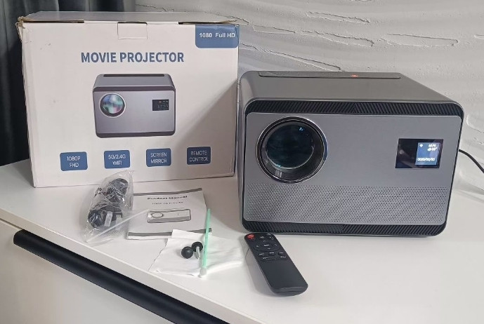 Проектори AURZEN EAZZE D1, С26С, С58, Андроїд, Автофокус,4К, Харків - фото 1