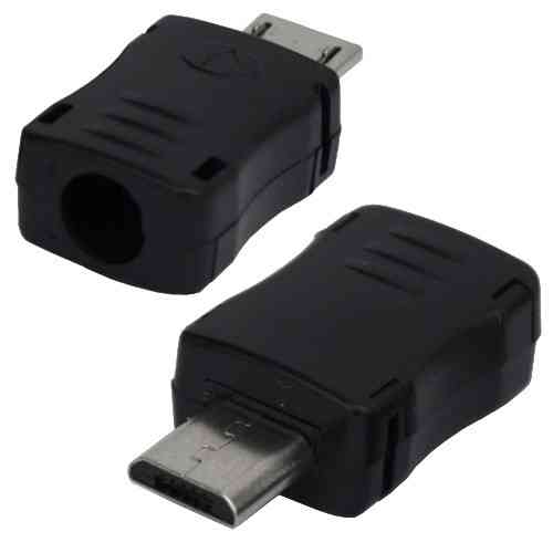 Штекер miсro USB (к Samsung) , под шнур, пластик Полтава